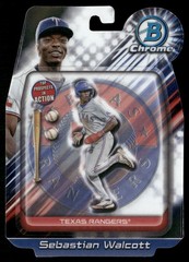 2024 Bowman Draft #BIA-23 Sebastian Walcott Bowman In Action