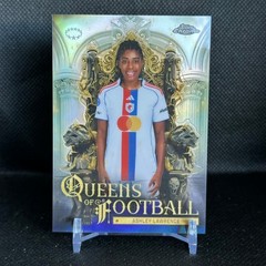 ASHLEY LAWRENCE Queens of Football QF-5 – 2025/2026 Topps Chrome UEFA OL Lyonnes