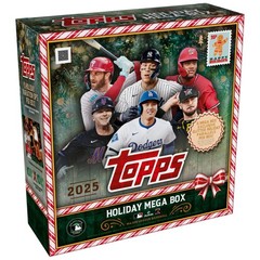 2025 Topps Holiday Baseball – Factory Sealed – Mega Box