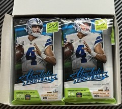 1x 2020 Panini NFL Absolute Fat Pack Football Trusted Seller! Free Shipping!