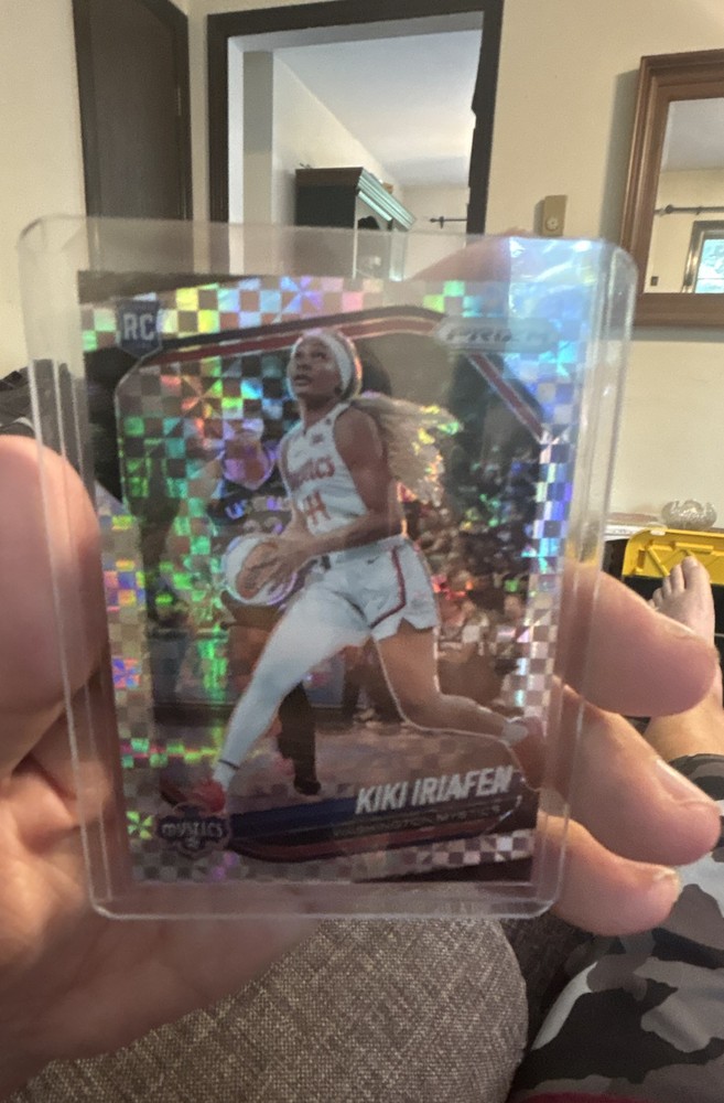 2025 Panini Prizm WNBA – Kiki Iriafen #72 Checkerboard Prizm (RC)