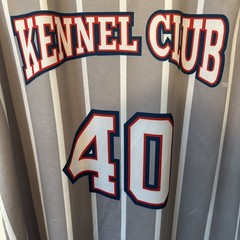 Silver Gonzaga Bulldogs Kennel Club 40th Anniversary Jersey