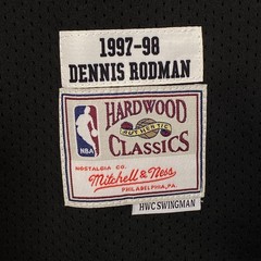 Dennis Rodman #91 Jersey, Embroidered, Black