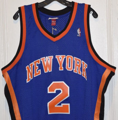 Men&rsquo;s-Mitchell & Ness-Larry Johnson-New York Knicks-Basketball-Jersey-2XLB-NWT
