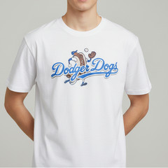 LA Dodger Dogs T-Shirt | Unisex | Los Angeles Dodgers Shirt Blue White Black
