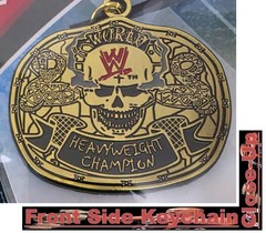 Lootcrate WWE Slam Crate Stone Cold Steve Austin Smoking Skull Belt Keychain NEW