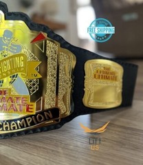 UFC The Ultimate Ultimate Fighting Wrestling Championship Belt Replica 2MM Brass