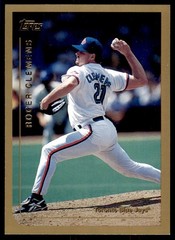 1999 Topps Roger Clemens Baseball Cards #1