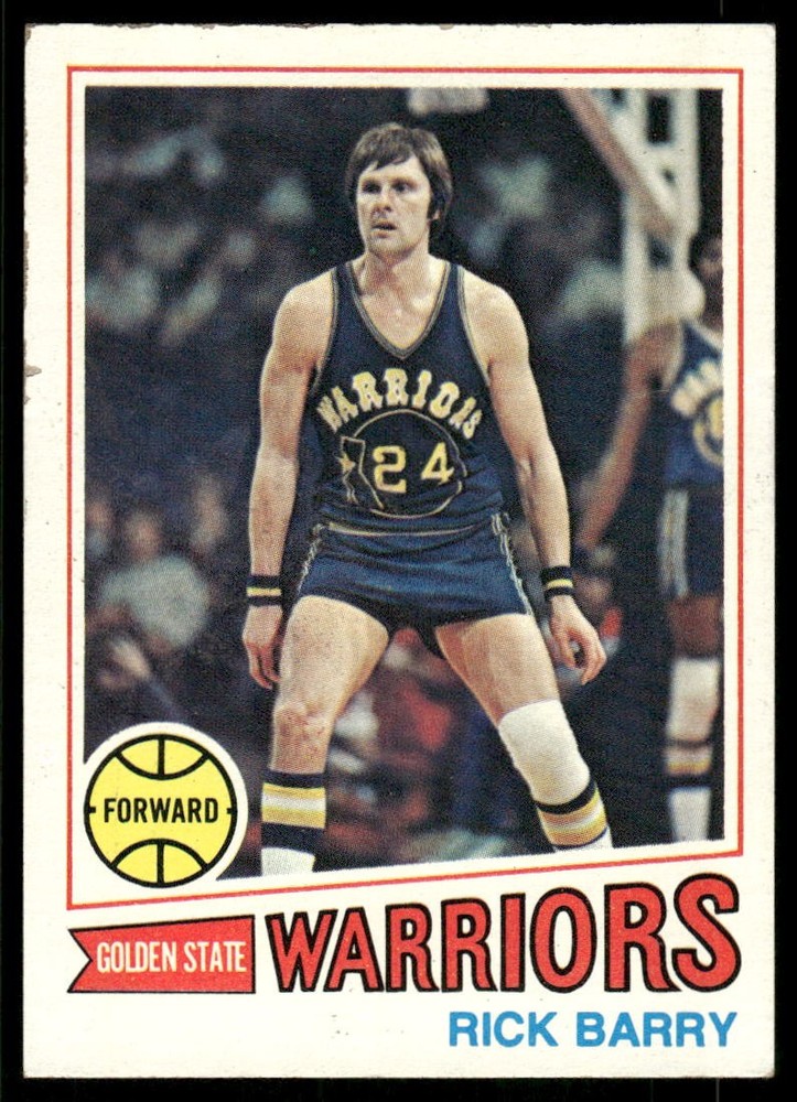 1977-78 Topps Rick Barry #130 Golden State Warriors *White Back