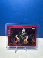 2025-26 Topps Chrome – Jose Alvarado #144 Magenta Refractor /399