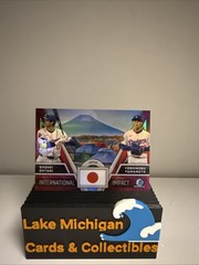 2024 Bowman Chrome – International Impact Shohei Ohtani Yoshinobu Yamamoto #II-1