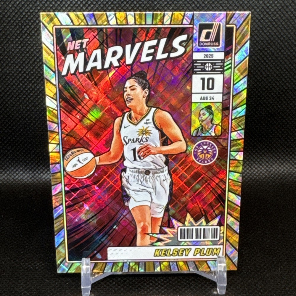 2025 Panini Donruss WNBA – Net Marvels Kelsey Plum #3 Diamond