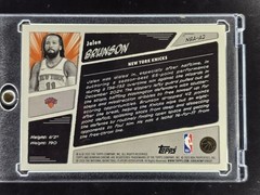 2025 Bowman Chrome Anime #NBA-A2 Jalen Brunson Knicks SSP CASE HIT