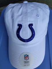 Indianapolis Colts NFL Team Headwear One Size Adjustable Strap Hat New With Tags