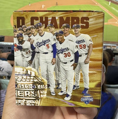 Yoshinobu Yamamoto Dodgers 2025 World Series Ring SGA 2026