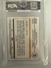 2024 Topps Update GREEN CRACKLE FOILBOARD Jackson Merrill #169 RC /499 PSA 10