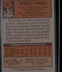 1978-79 Topps Robert Parish #86
