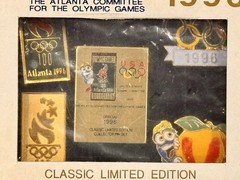 1996 Atlanta Olympics Commemorative Pin Set