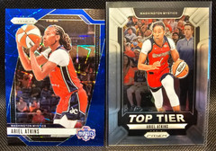 Ariel Atkins Lot of 2 2024 Panini Prizm with Blue Velocity Prizm