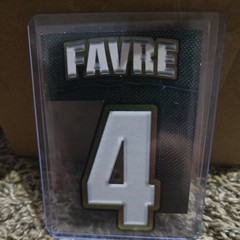 Pacific 1997 Crown Collection Brett Favre Big Numbers Insert #8 Packers
