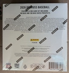 2026 Panini Donruss Baseball Trading Cards Mega Box BRAND NEW FACTORY SEALED