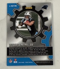 2025 Pink Prizm Tetairoa McMillan ROOKIE GEAR JERSEY No. RGR-TMC