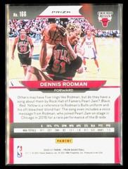 2020-21 Panini Prizm #166 Dennis Rodman Silver Prizms