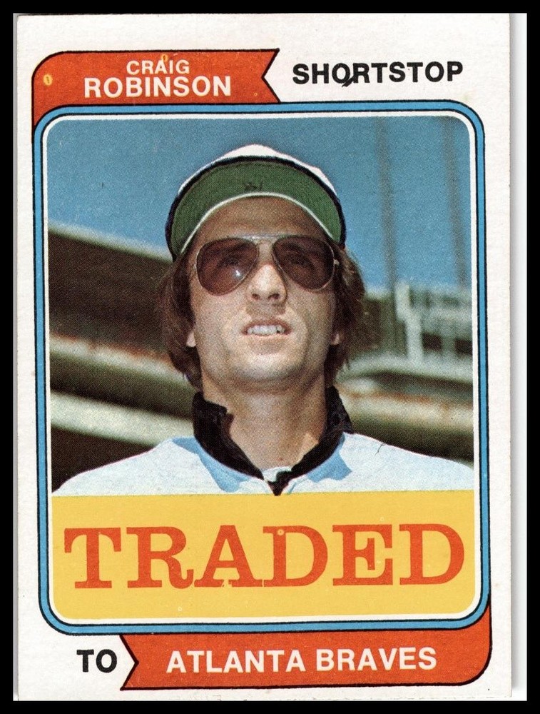 1974 Topps #23T Craig Robinson Traded