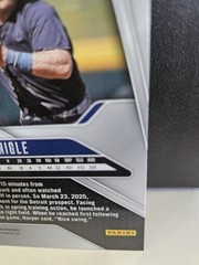 2025 Panini Prizm Kevin McGonigle Red Pulsar Refractor #75 RC /399 Tigers
