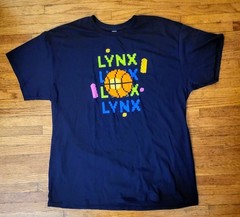 Minnesota Lynx LEGO T-Shirt * WNBA 2025 * Adult XL * RARE * NEW * FREE Shipping