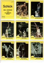 1985 Star Schick Legends Basketball Set Pete Maravich Bob Cousy Rick Barry
