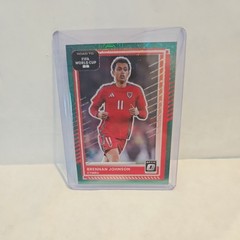 Brennan Johnson 2025-26 Donruss Road to FIFA World Cup Optic Teal Mojo /49 #1