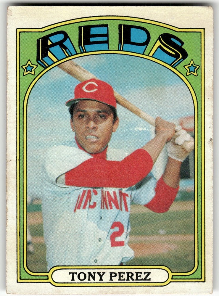 1972 Topps #80 Tony Perez aae
