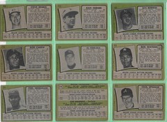 1971 Topps Baseball – Pick Your Cards & Fill Your Sets – Cards (8-223)