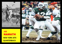 JOE NAMATH 62### BUY 5 GET 1 FREE ### or 30% OFF 12 OR MORE