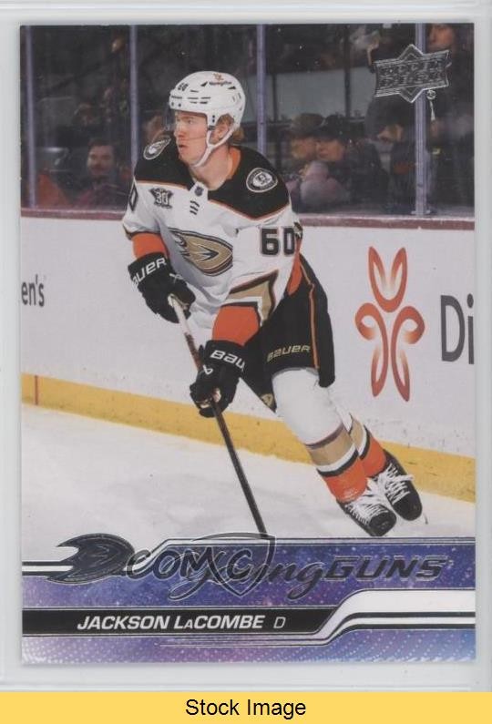 2023-24 Upper Deck Series 2 Young Guns Jackson LaCombe #456 Rookie RC READ 19cd