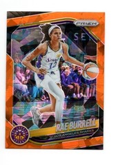 Rae Burrell 2025 Panini Prizm WNBA Orange Cracked Ice Prizm