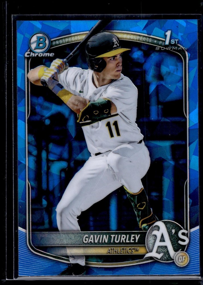 2025 Bowman Draft Sapphire Edition #BDC-28 Gavin Turley