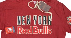 Mitchell & Ness New York Red Bulls MLS Long Sleeve Lightweight Hoody NWT