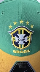 Brasil CBF National Soccer Team Fi Collection Cap Official Fitted 7 NWT