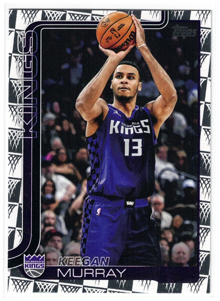 2025-26 TOPPS NBA SEASON TIP OFF – KEEGAN MURRAY SACRAMENTO KINGS #166