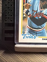 1978 Topps Dan Ford 275 Vintage