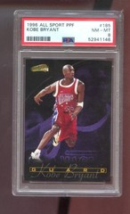 1996-97 All Sport PPF #185 Kobe Bryant ROOKIE RC PSA 8 Graded Basketball Card