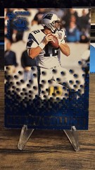 1995 Pacific Triple Folders Rookies & Stars Kerry Collins #RS-3 Blue RC Panthers