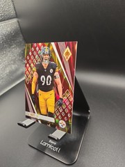 /199 Panini 2023 Phoenix Football T.J. Watt Steelers #100 Red Football NFL Card