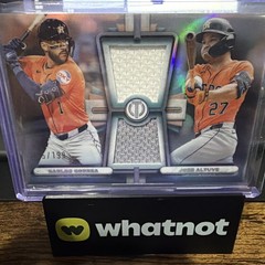 2026 Topps Tribute – Altuve / Correa- Dual Player Dual Relics #/l99