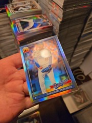 2026 Topps Chrome Yoshinobu Yamamoto 75 Years Of Baseball Refractor LA Dodgers
