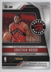 2024 Panini Prizm Rookie Signatures Choice Jonathan Mogbo #RSI-JMR Auto RC 4w8