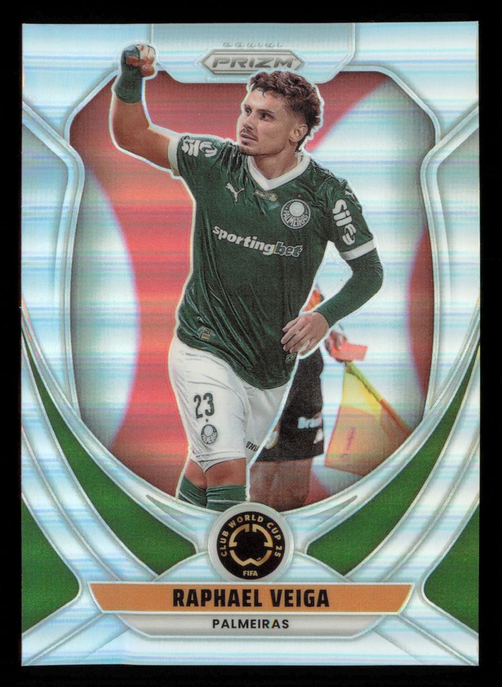 2025 Panini Prizm FIFA Club World Cup #154 Raphael Veiga Silver Prizms