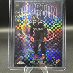 Derek Stingley Jr. 2025 Topps Chrome ACT-19 X-Fractor All-Chrome Texans